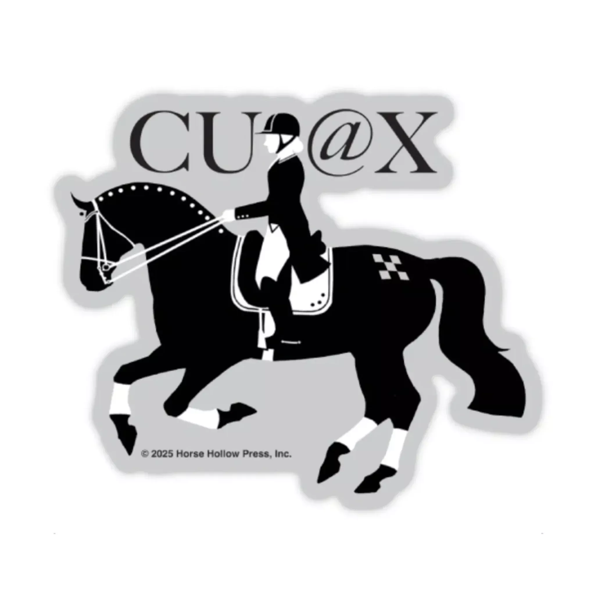 Horse Hollow CU@X Sticker
