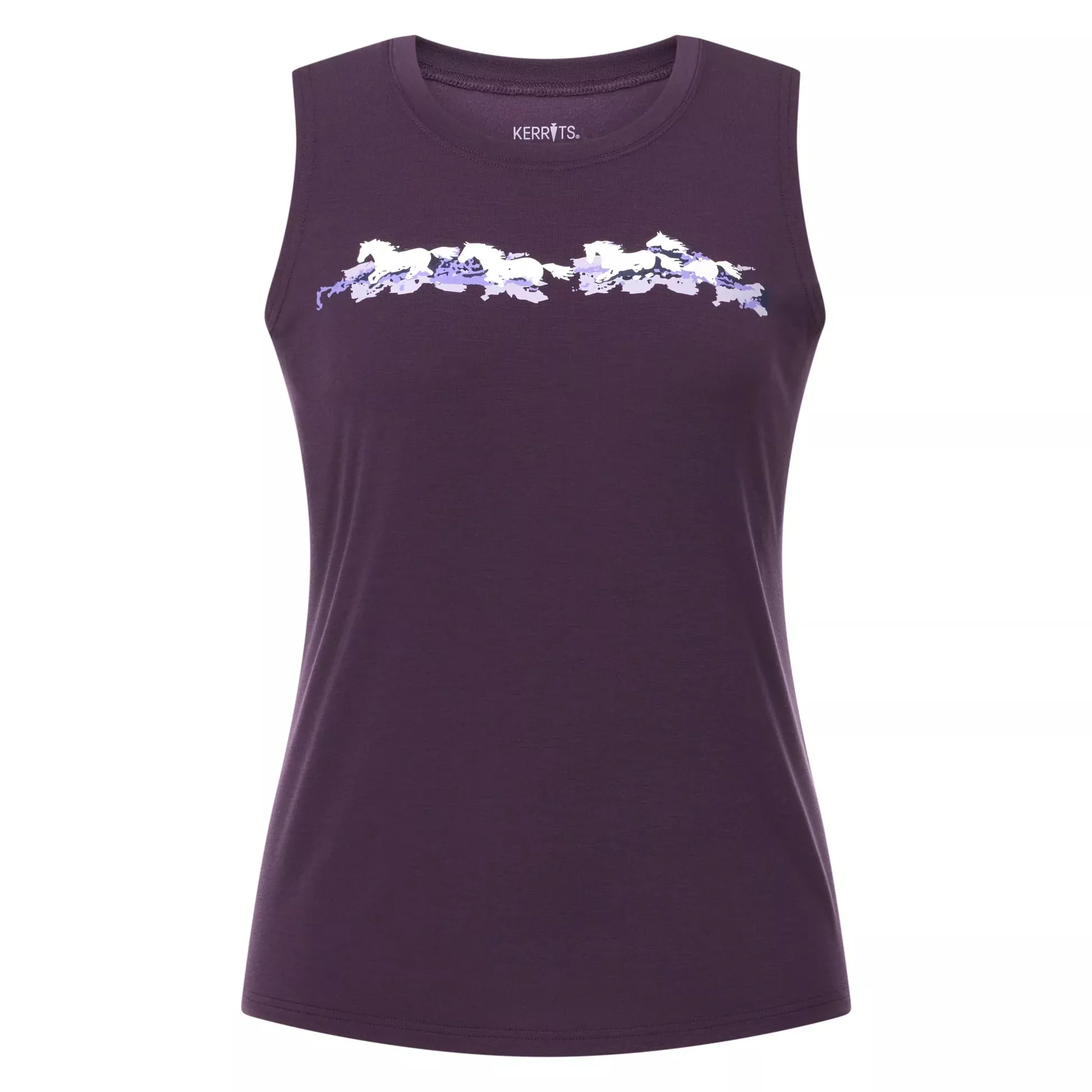 Horse Mirage Tank Velvet Plum