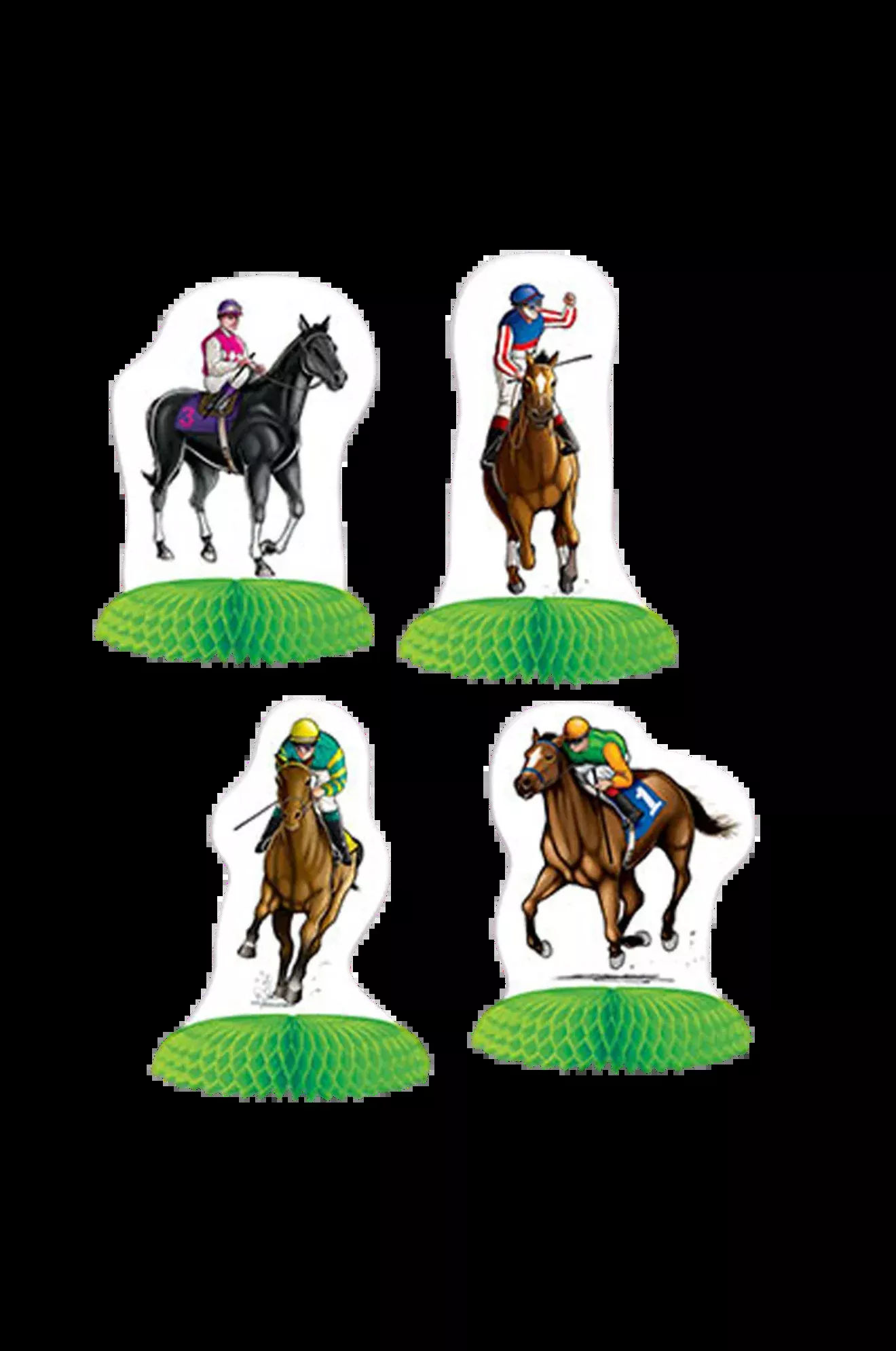 Horse Racing Mini Centerpiece
