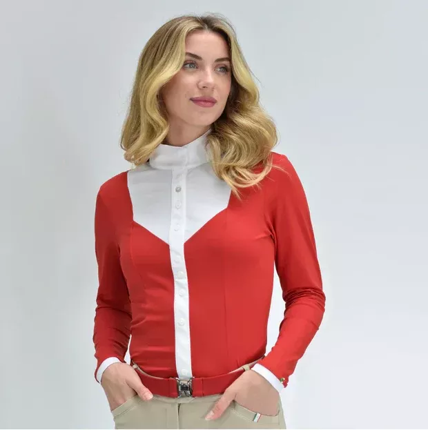 For Horses Griselda Show Shirt Ruby