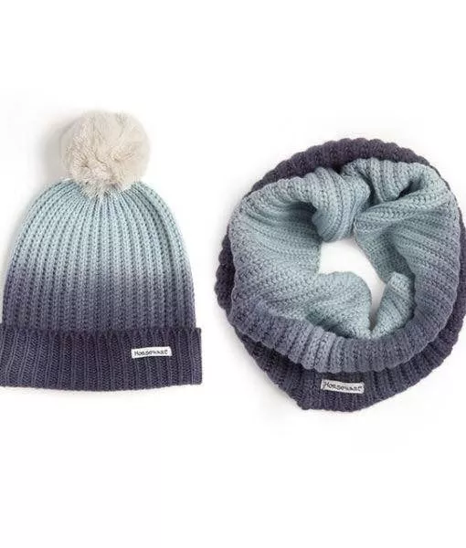 Horseware Bobble Hat & Snood Set