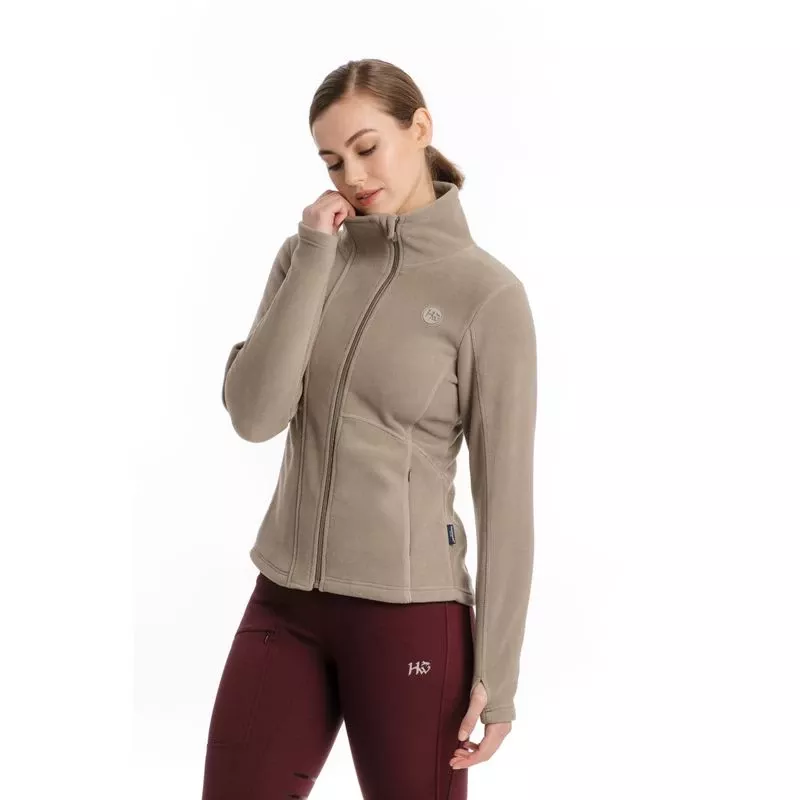 Horseware Full Zip Up Fleece – Misty Grey