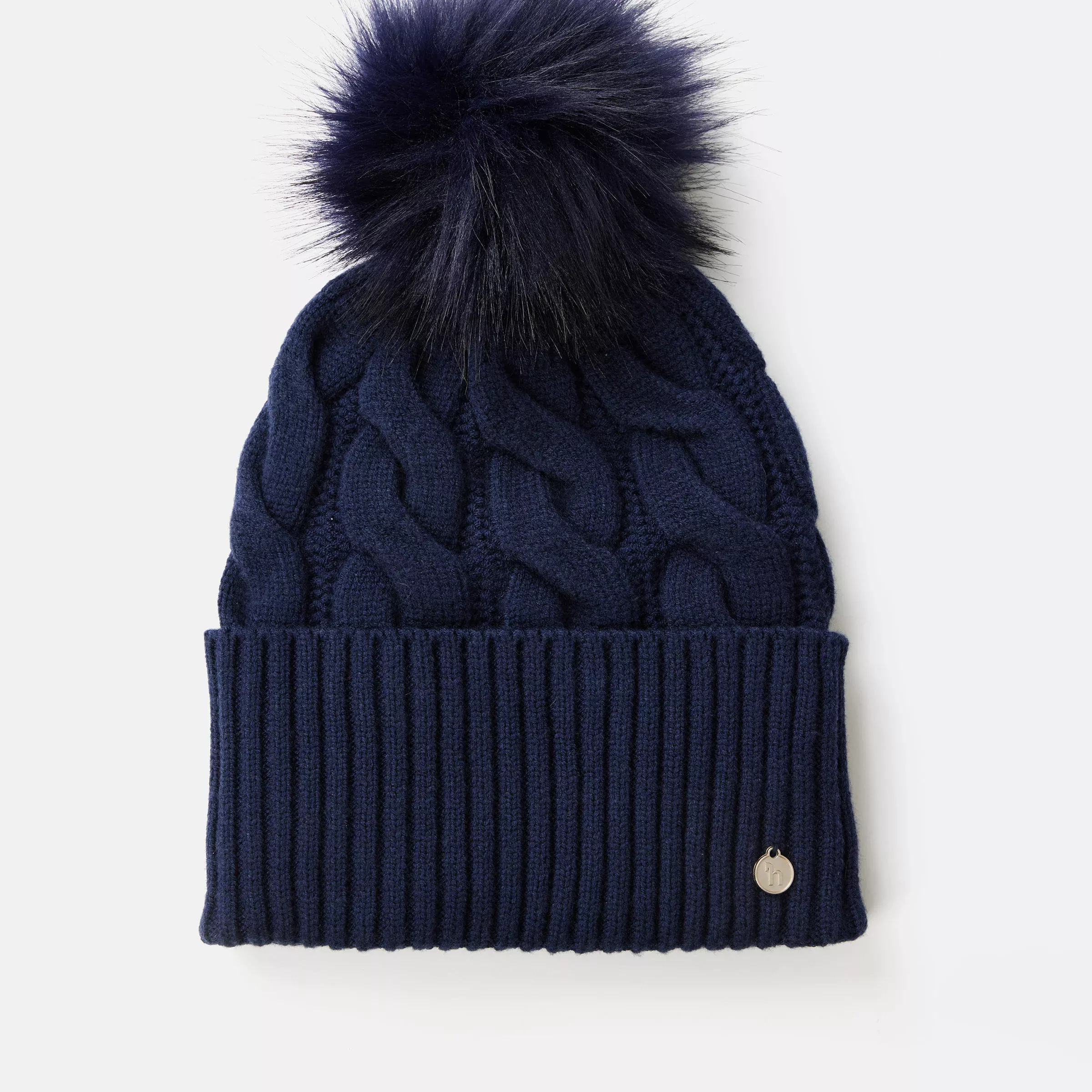 Horze Anni Womens Knitted Hat - Seaborne Navy