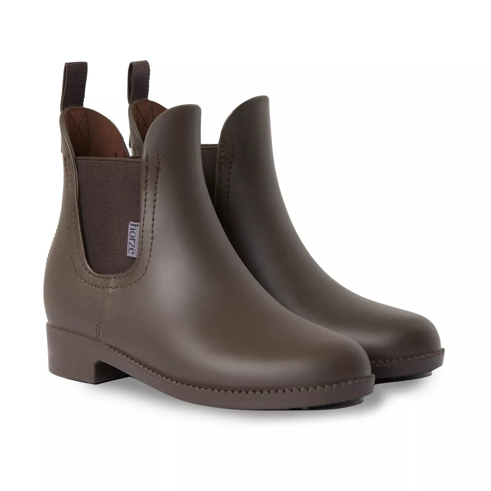 Horze Bonn Kids Rubber Paddock Boots - Brown