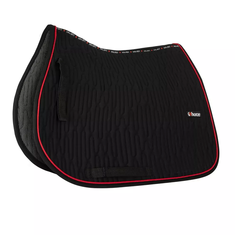 Horze Cairo Infrared All Purpose Saddle Pad - Anthracite Dark Gray