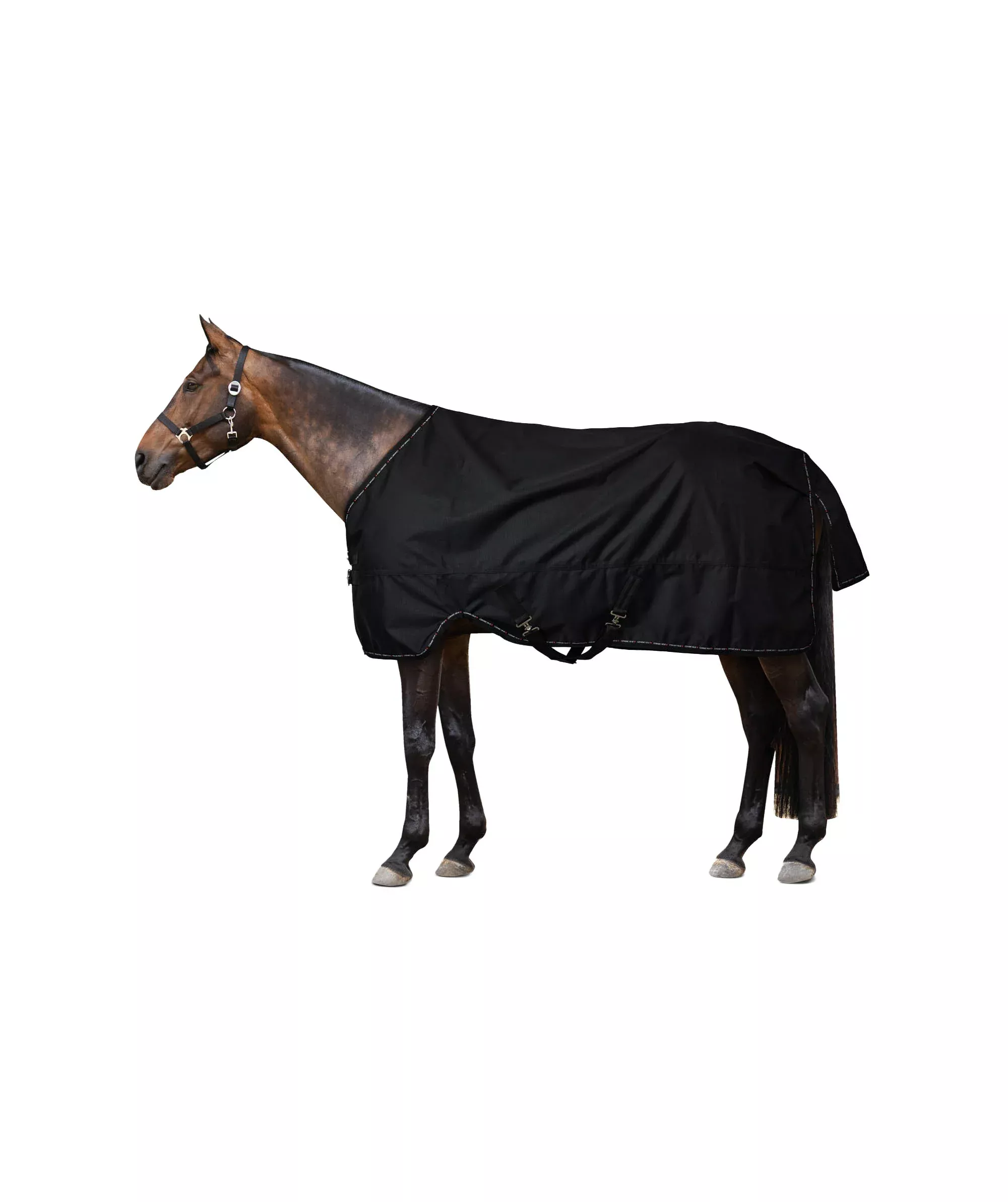 Horze Cairo Infrared Therapy Turnout Sheet - Black