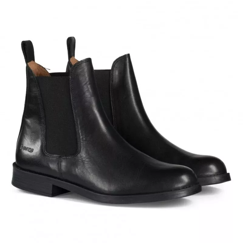 Horze Classic Leather Jodhpur Boots – Black