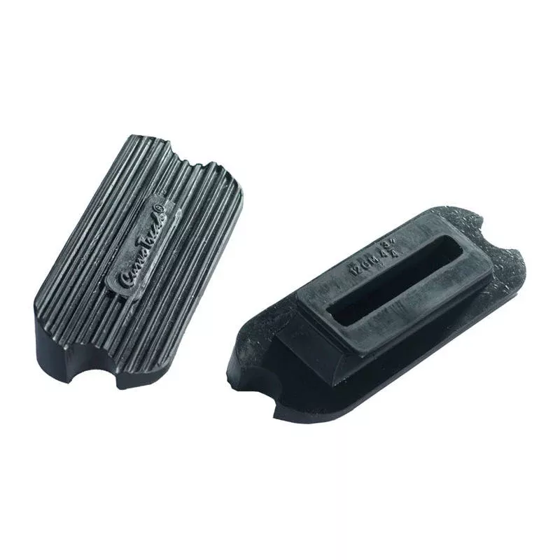 Horze Curvo Tread Stirrup Pads - Black