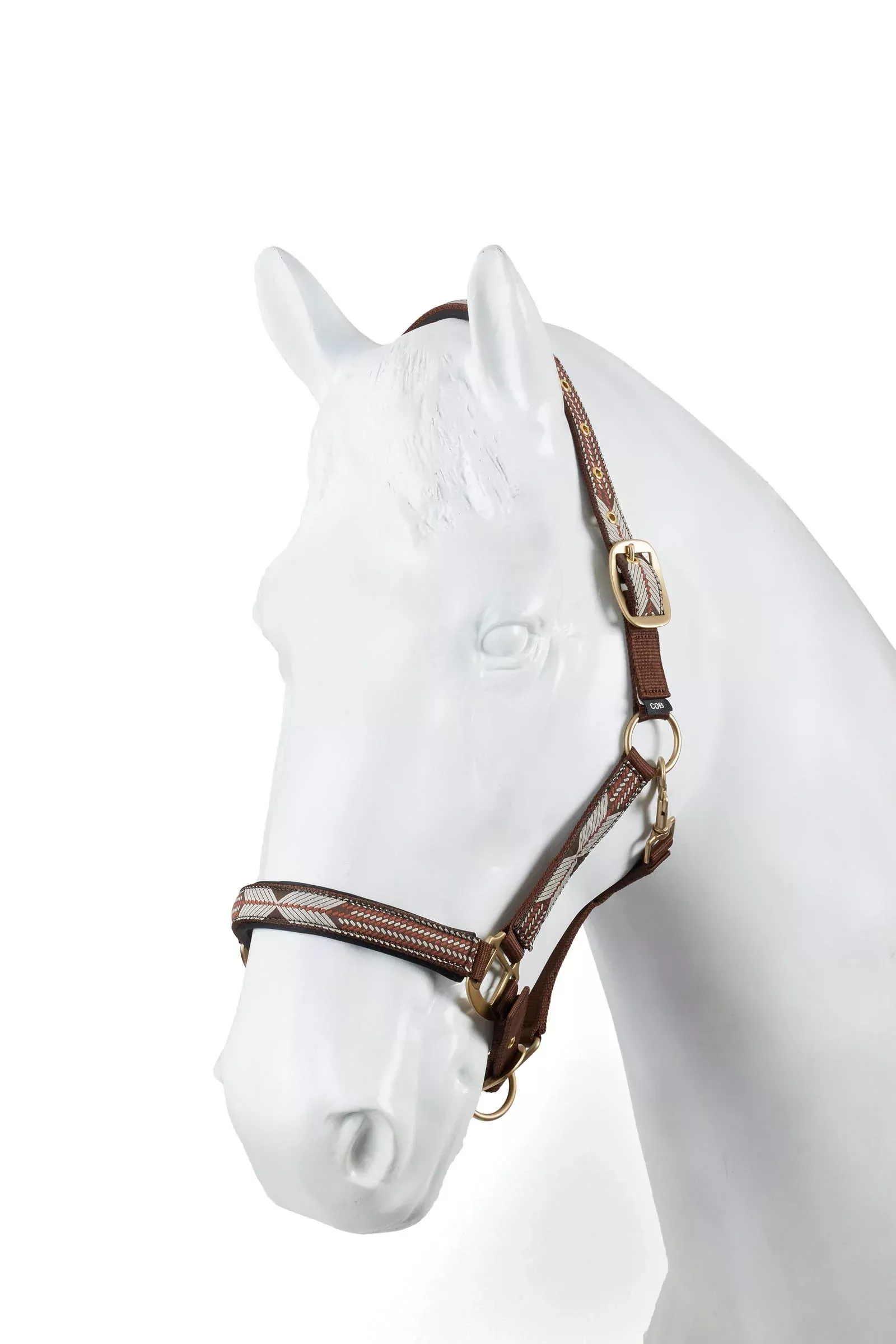 Horze Dakota Western Print Halter - Carafe