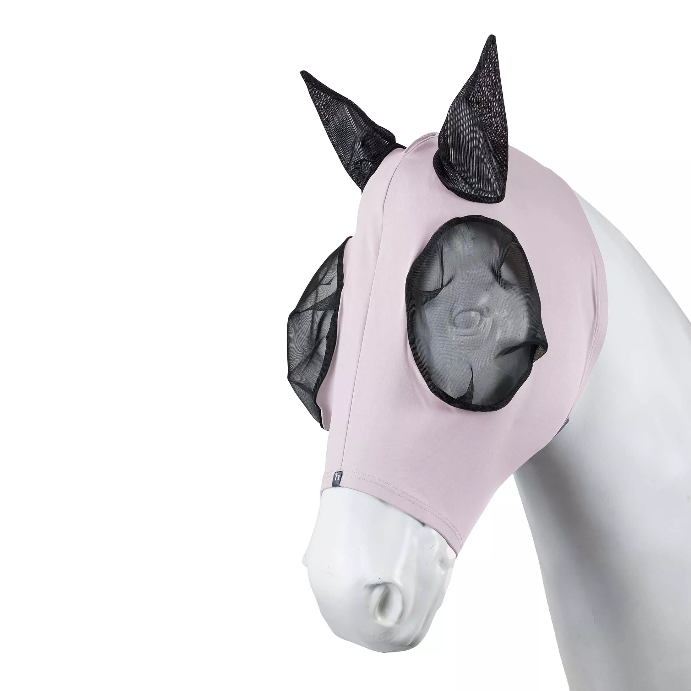 Horze Elastic Zip-Up Fly Mask - Orchid Tint