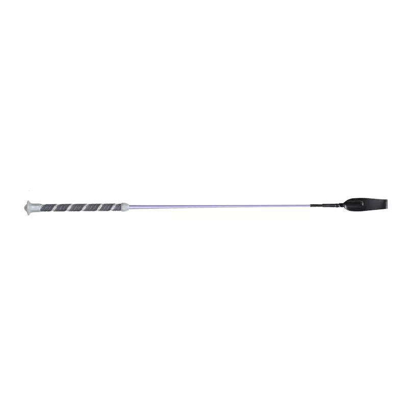 Horze Freddie Metallic All Purpose Whip – Purple