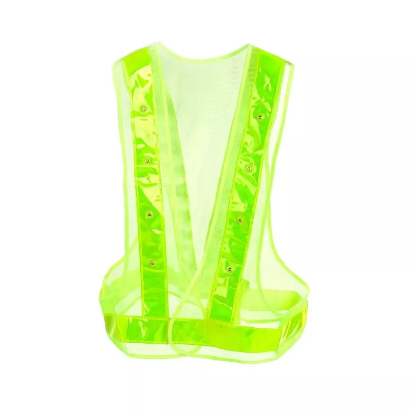 Horze High Visibility Safety Vest W/LED Lights – Yellow