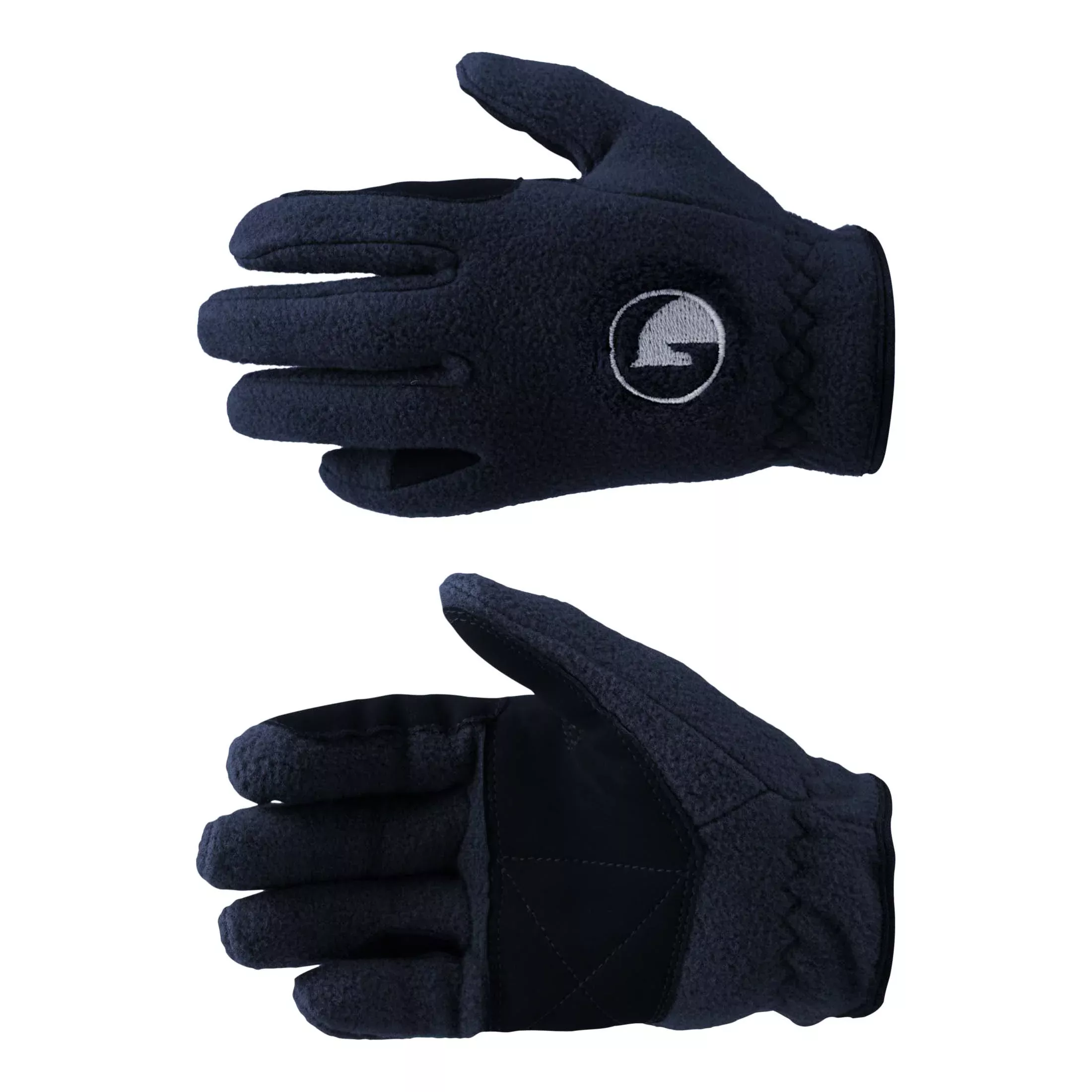 Horze Kids Gloves - Fleece - Dark Navy