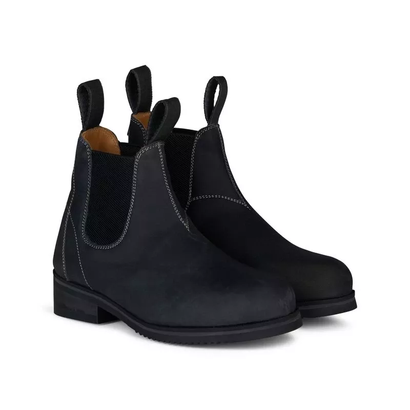 Horze Kids’ Morella Toddler Paddock Boots – Black