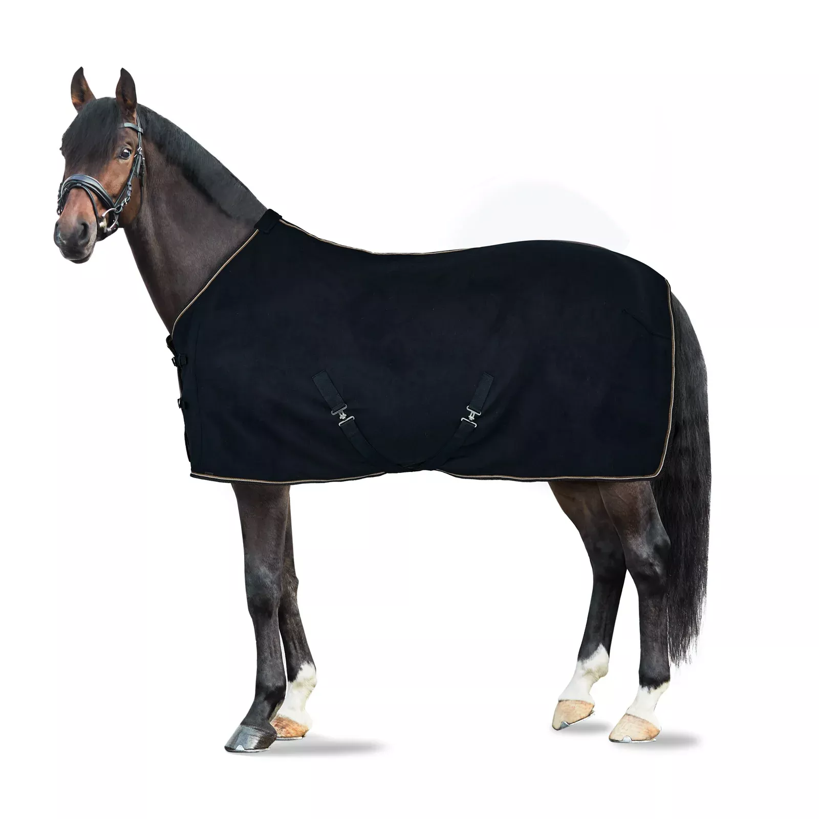 Horze Kiel Fleece Cooler - Dark Navy