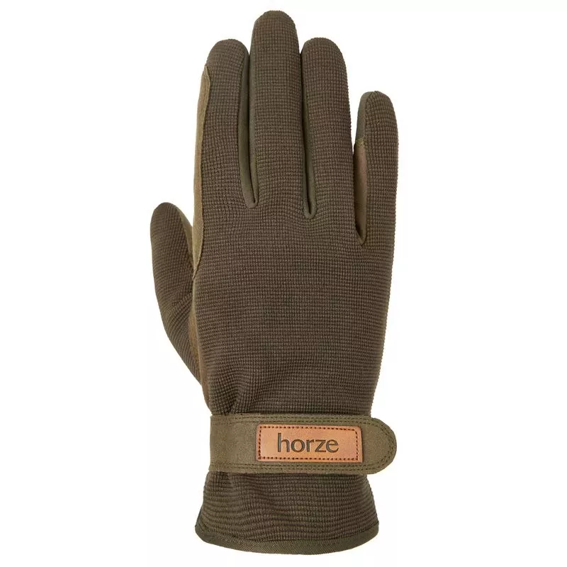 Horze Maya Winter Gloves – Dark Olive