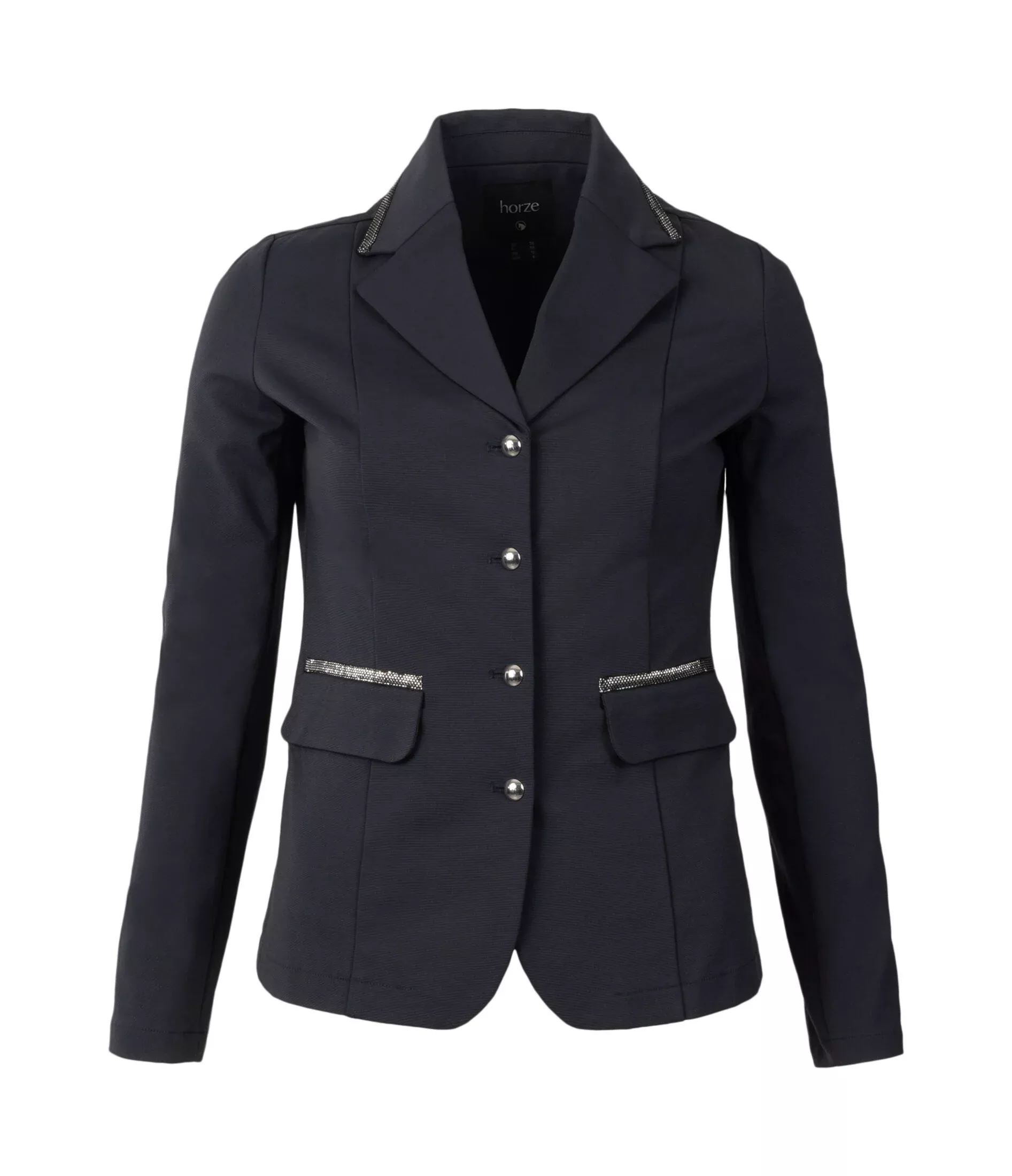 Horze Nova Womens Show Jacket - Dark Navy