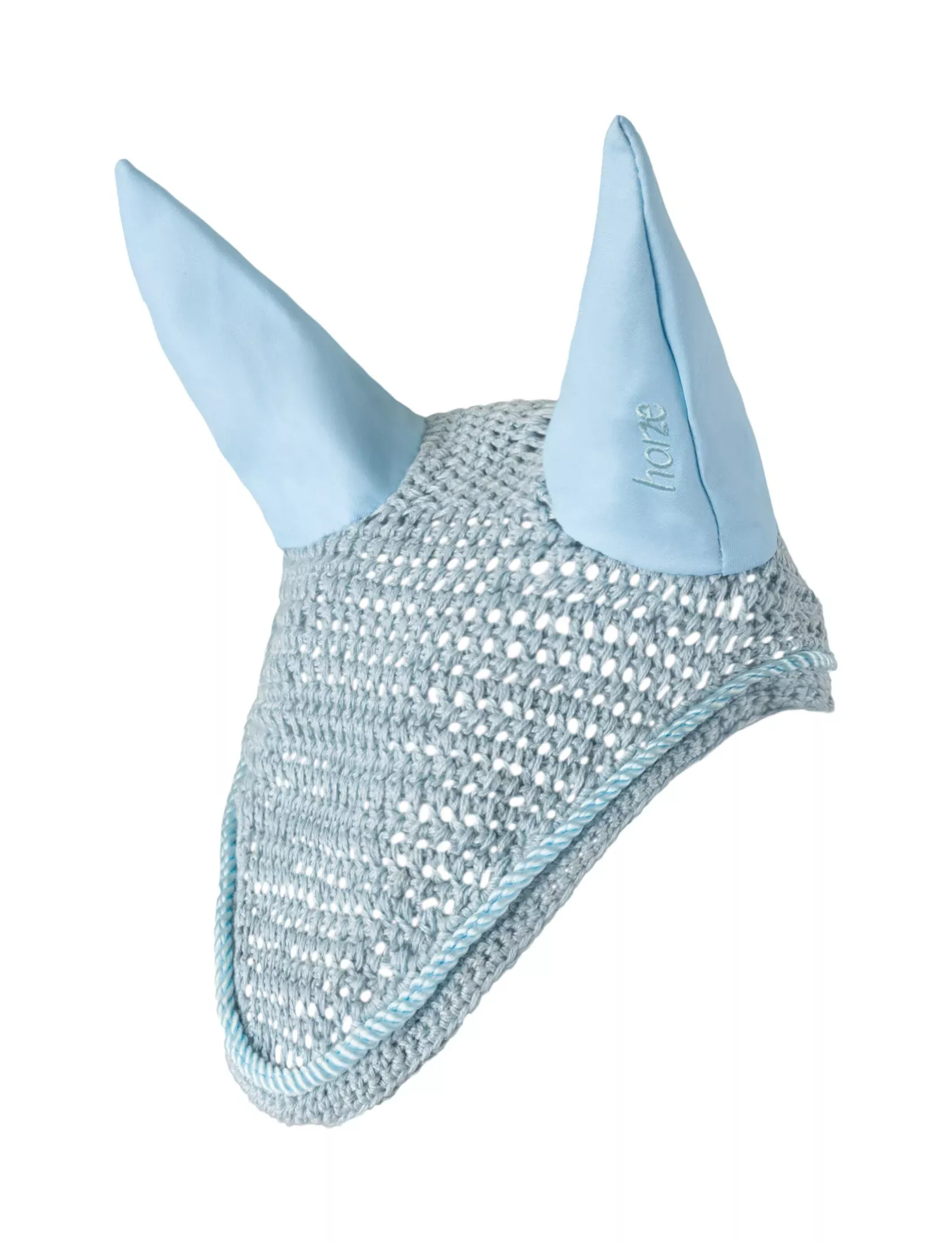 Horze Rising Star Pony Ear Net - Insignia Blue