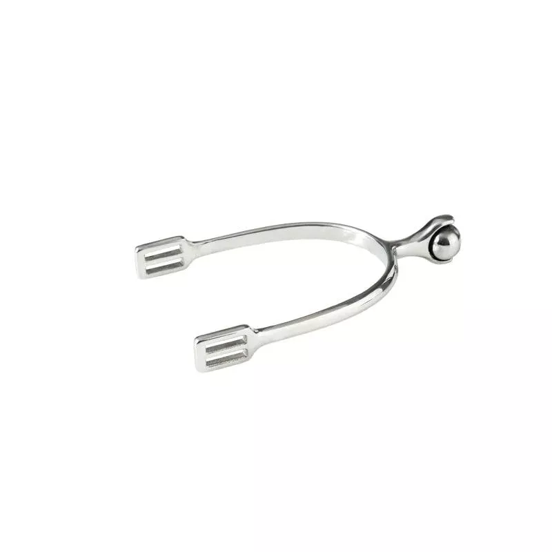 Horze Roller Ball Spurs -20 mm - Silver