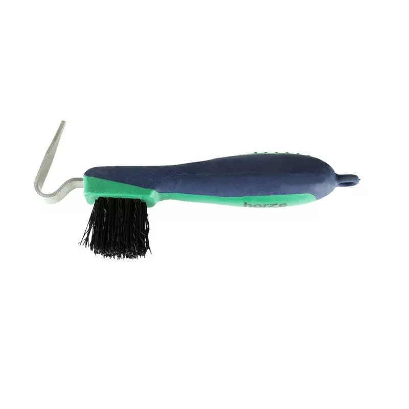 Horze Soft Grip Hoof Pick - Dark Blue