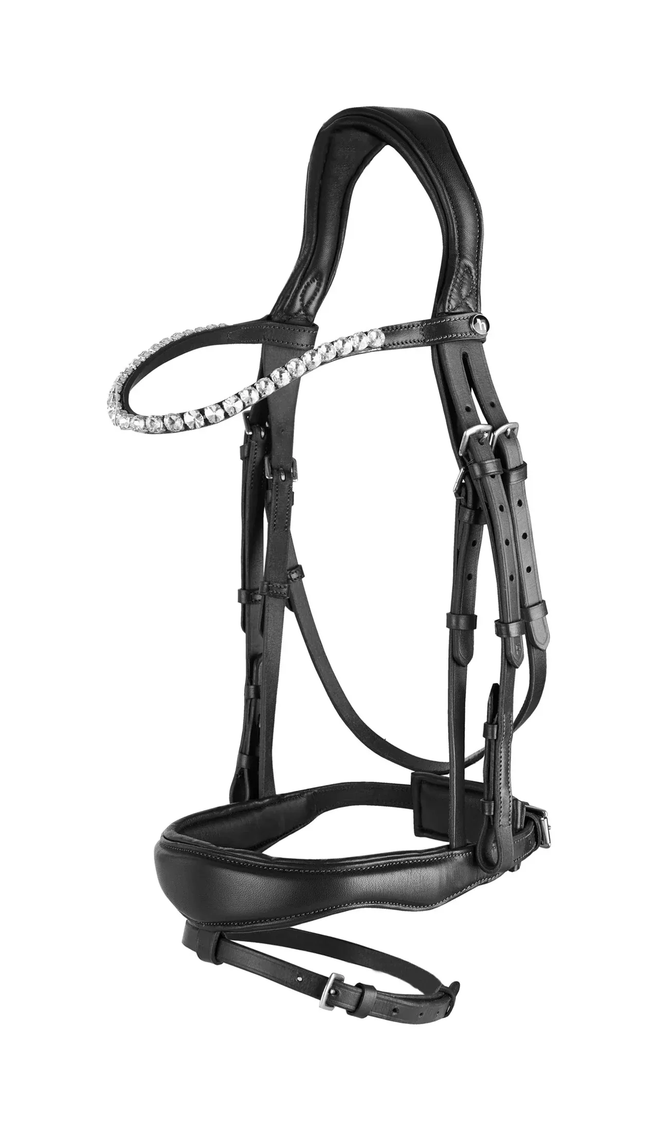 Horze Somerset Fancy Show Bridle - Black