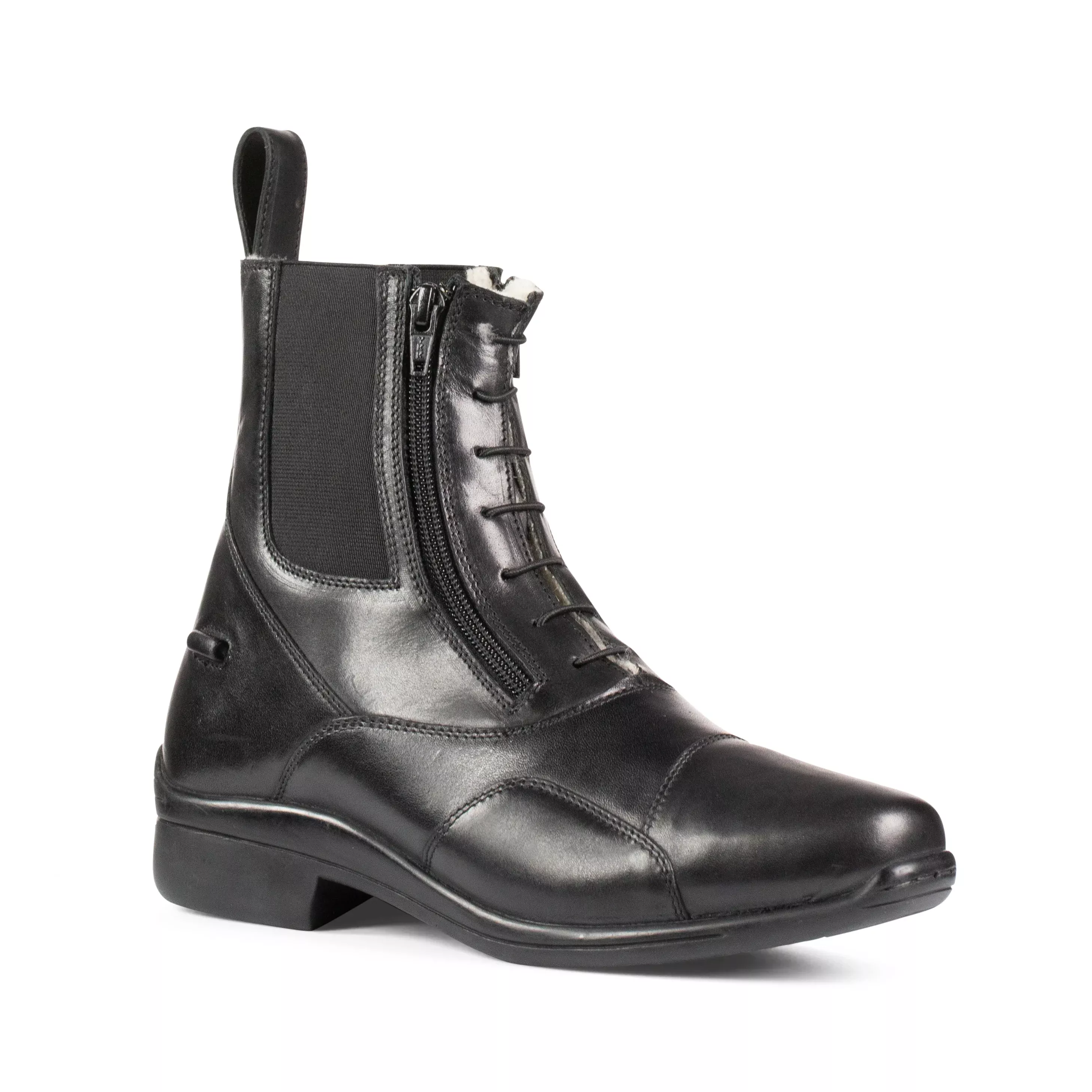Horze Stockholm Winter Paddock Boots - Black