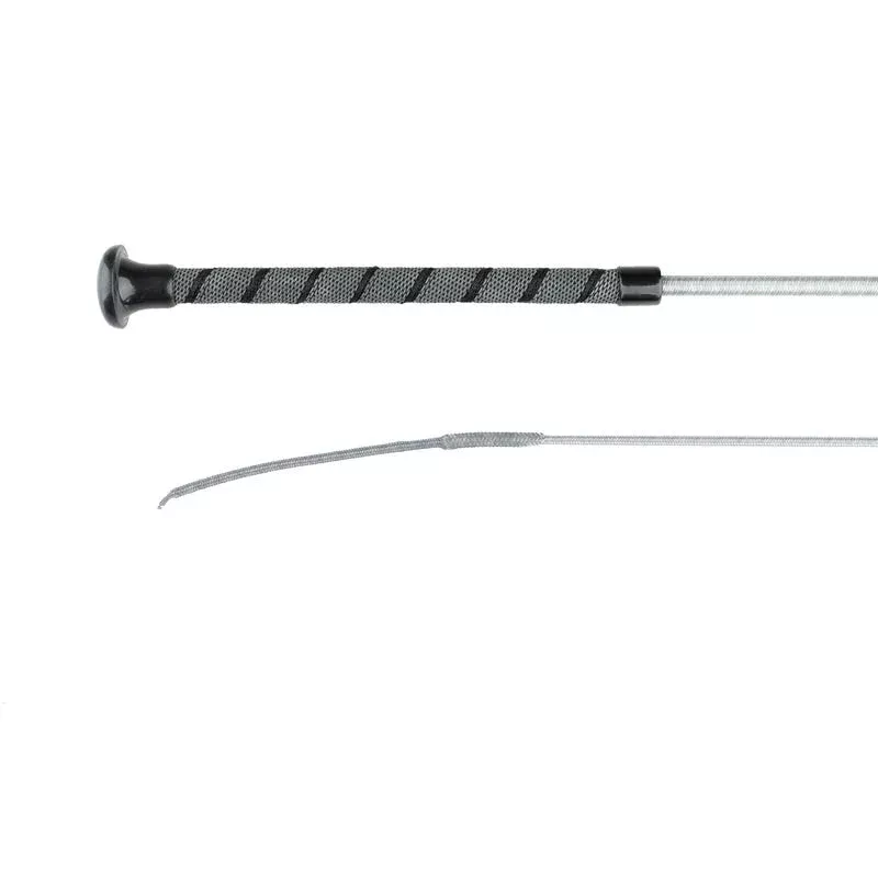 Horze Sure Grip Dressage Whip - Gray