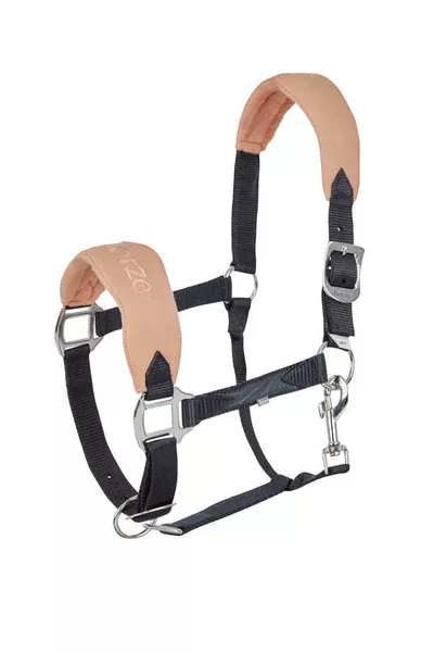 Horze Trixi Halter /Lead Set- Dark Navy /Peach