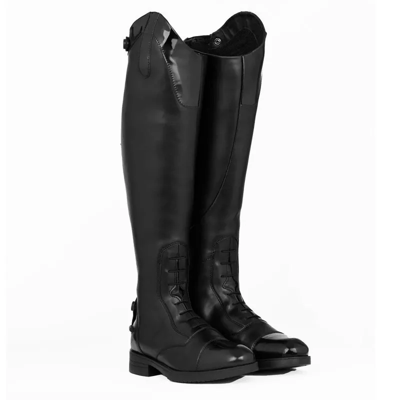 Horze Women’s Cleo Shiny Top Field Boots – Black