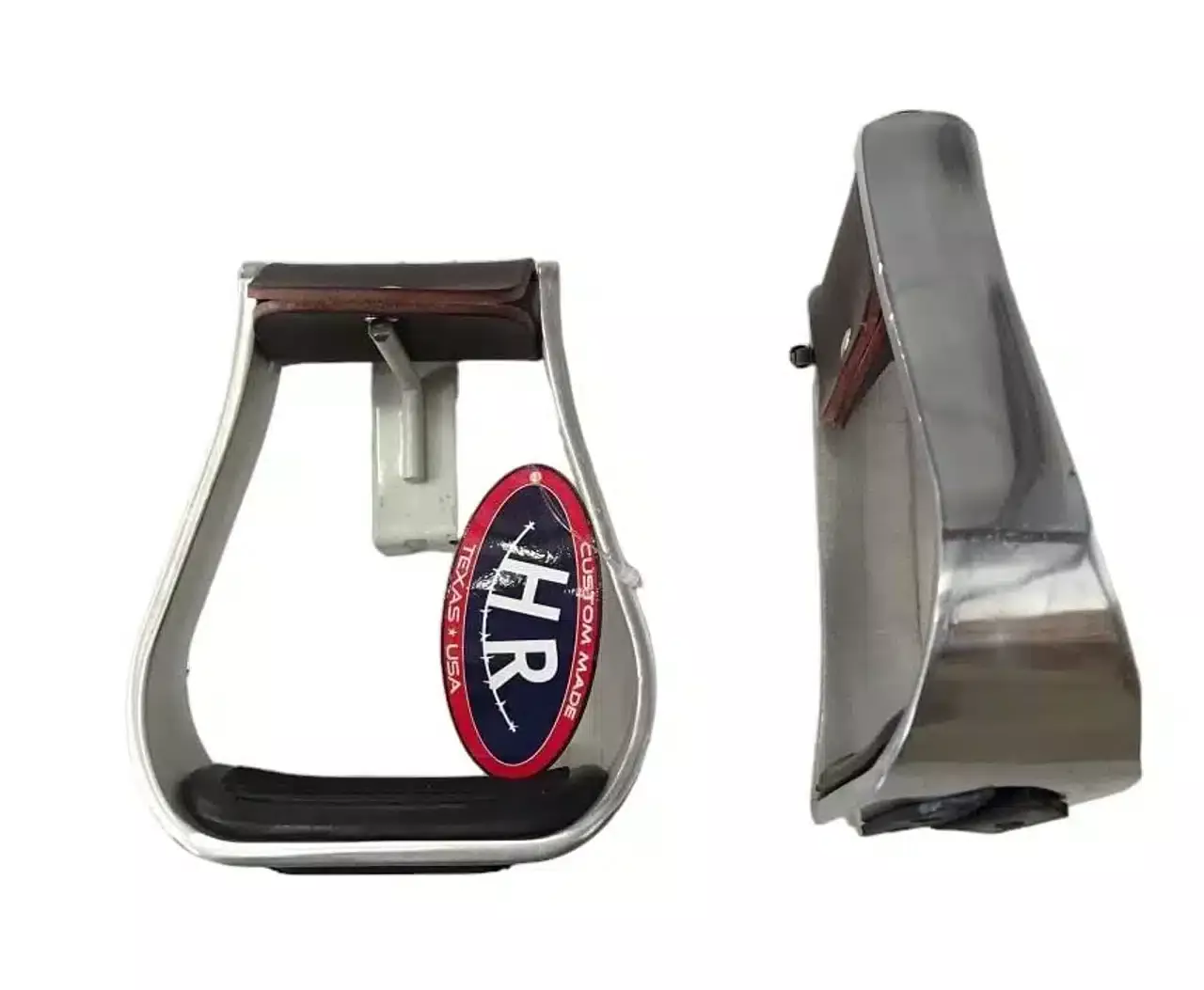 HR Saddlery 2″ Aluminum Barrel Stirrups