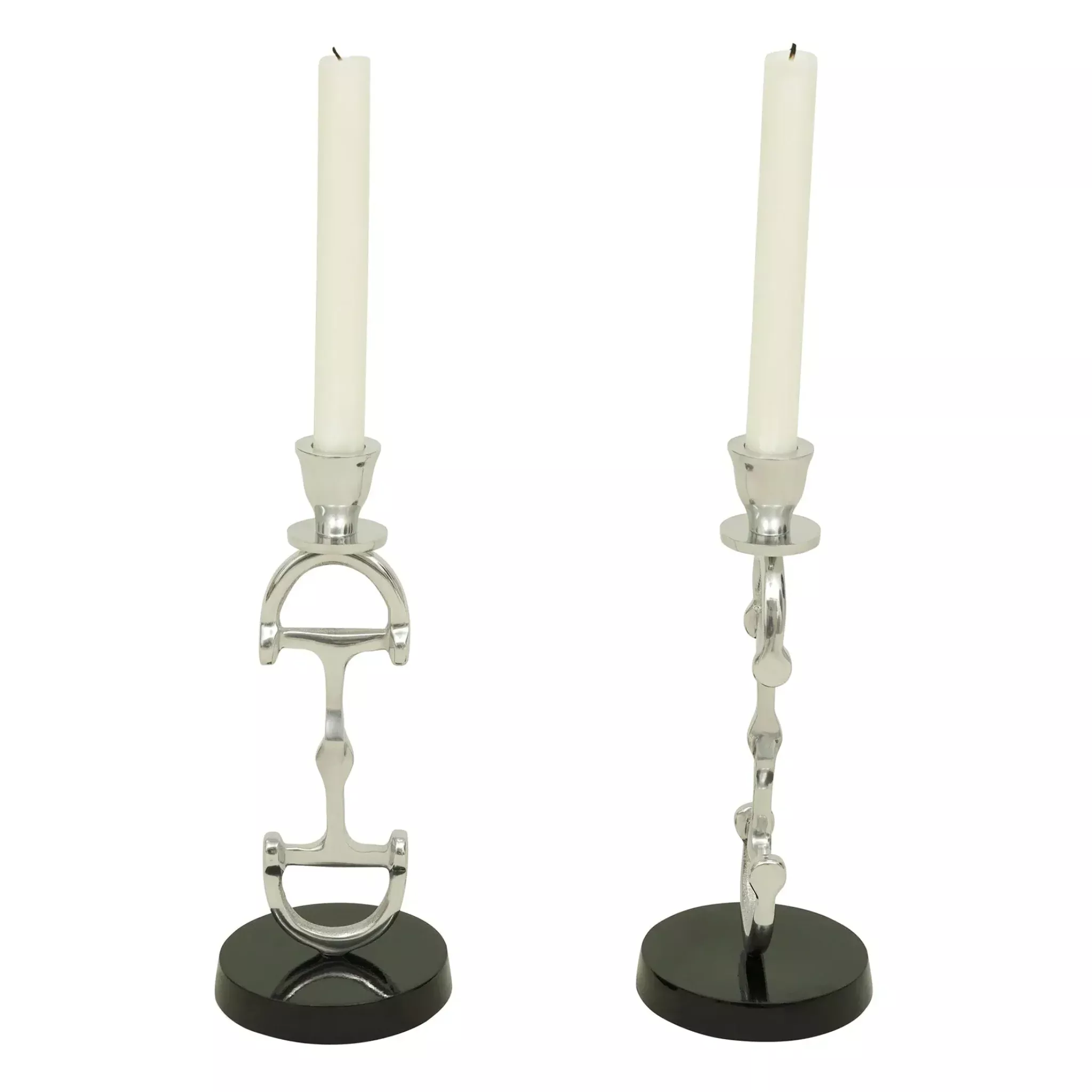 Huntley Snaffle Bit Candle Sticks