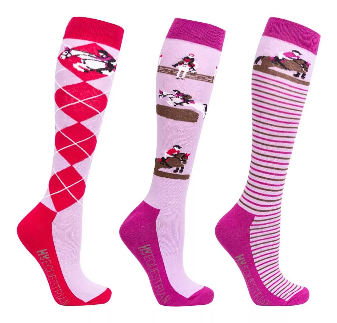 Hy Fashion Socks (Pack of 3)