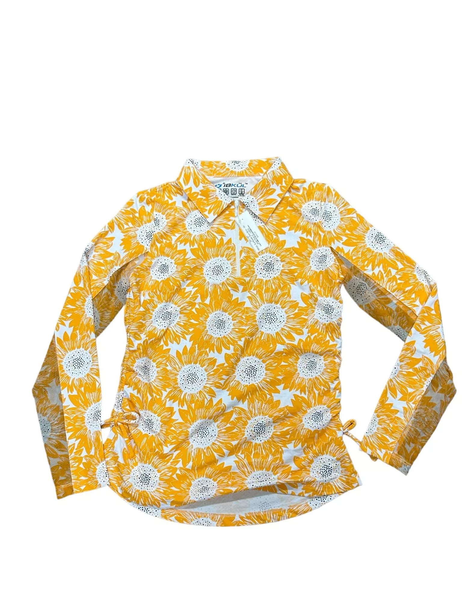 IBKUL Sunflower Sun Shirt - Orange Size S - USED