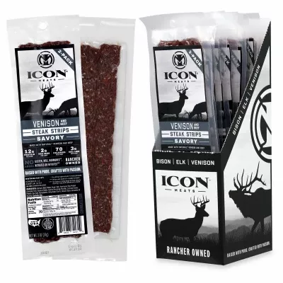 Icon Savory Venison Strip 2oz