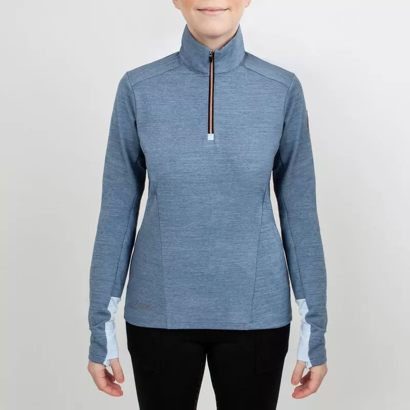 Irideon Kids’ Radiant 1/2 Zip Top – Blueprint