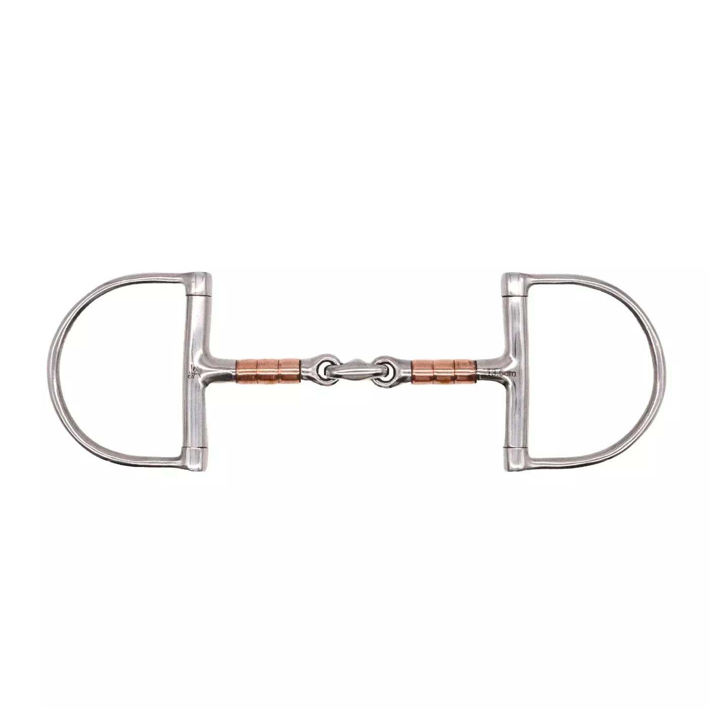 Jake Adams Dee Ring Copper Roller Double Jointed Elliptical Bit