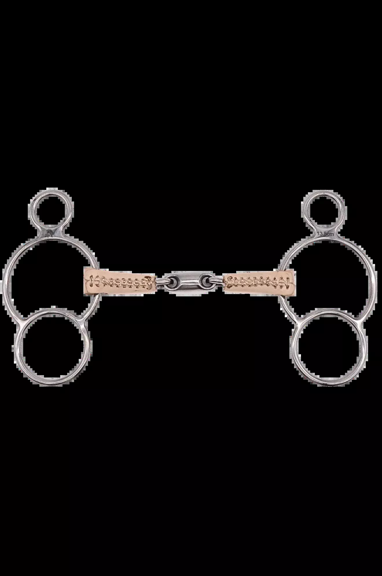 Jake Adams Double Jointed Leather Covered Two Ring