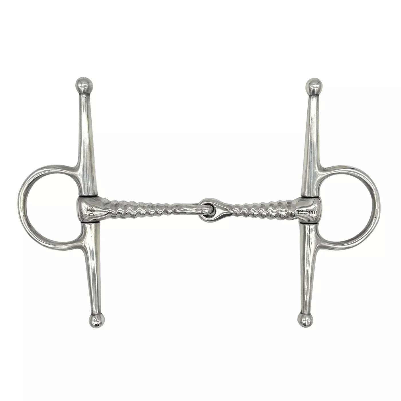 Jake Adams Full Cheek Corkscrew Snaffle Bit