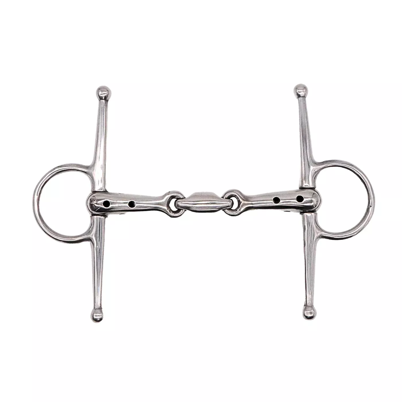 Jake Adams Full Cheek Double Jointed Whistle Bit W/ Lozenge