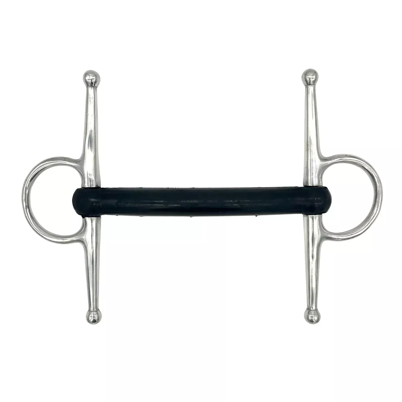 Jake Adams Full Cheek Hard Rubber Mullen Bit