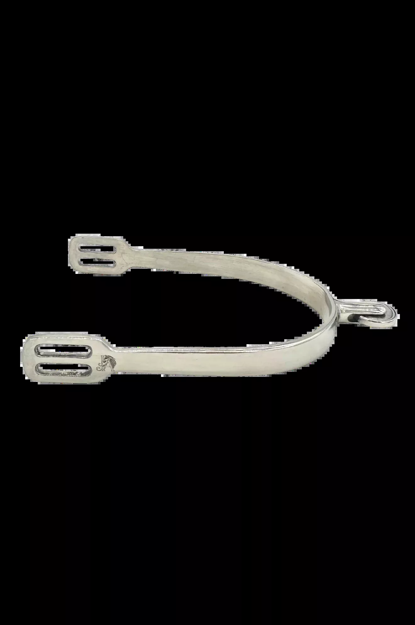Jake Adams Horizontal Smooth Rowel Spurs