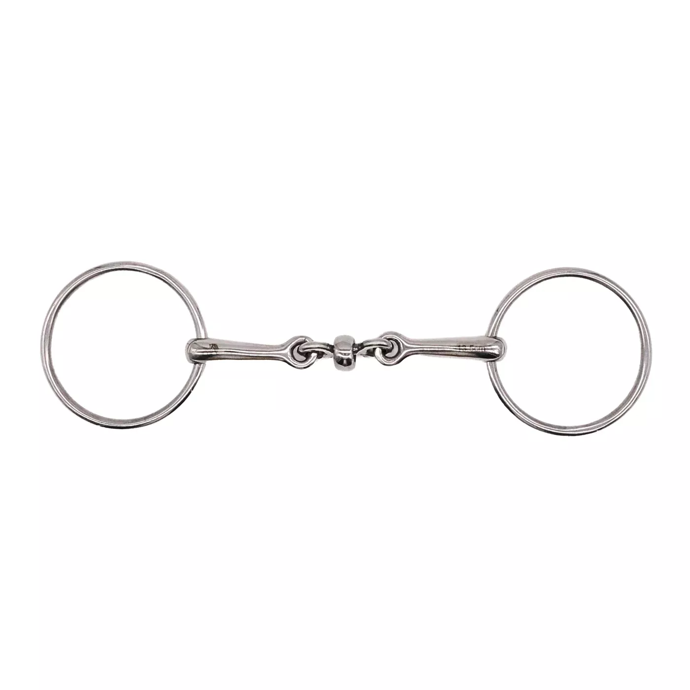 Jake Adams Loose Ring Double Jointed Bit W/ Stainless Steel Roller