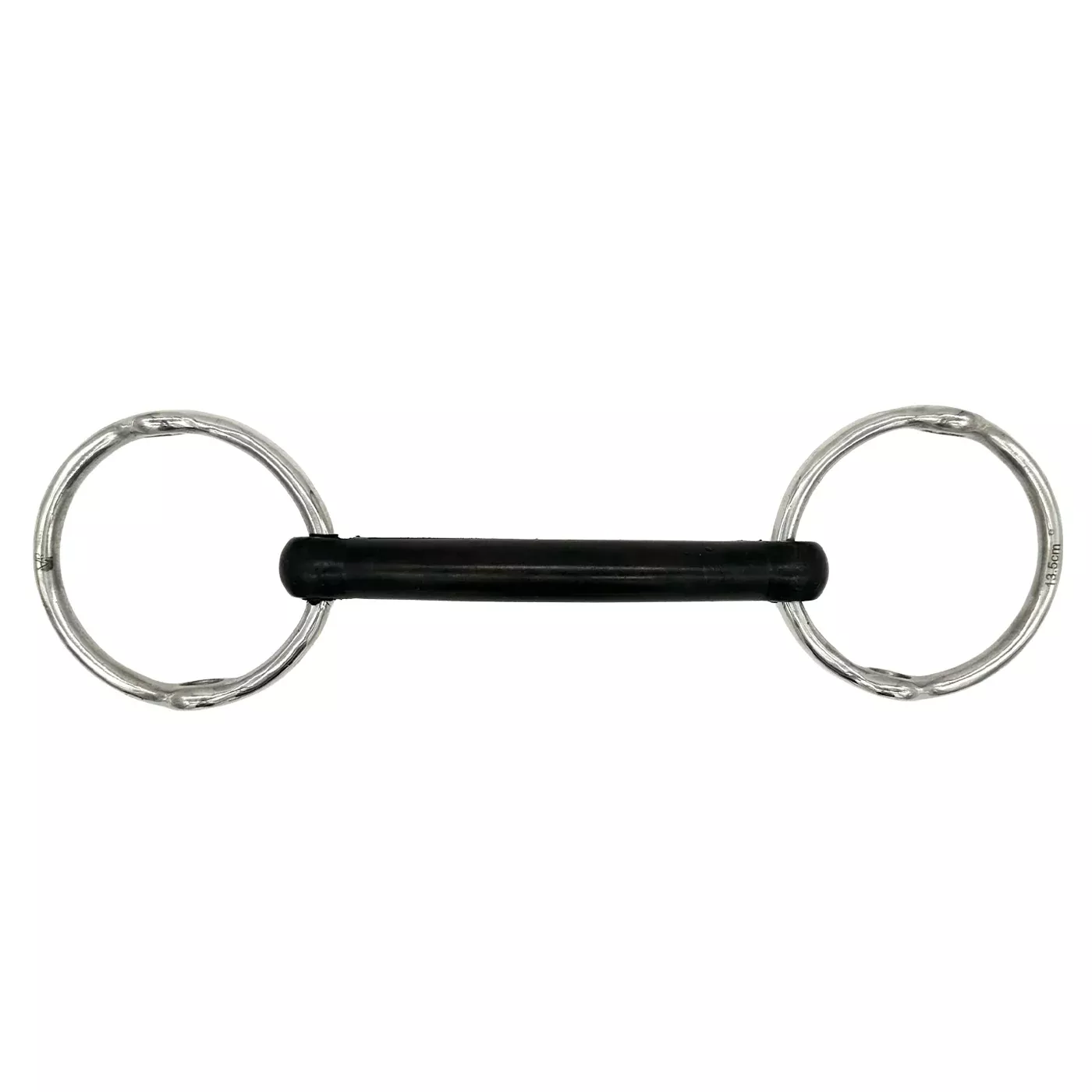 Jake Adams Loose Ring Gag Hard Rubber Mullen Bit