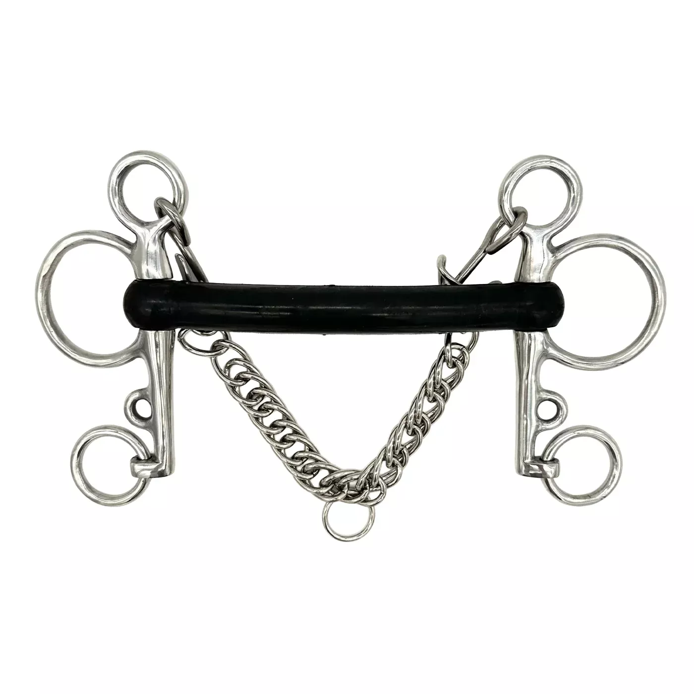 Jake Adams Pelham Hard Rubber Mullen Bit
