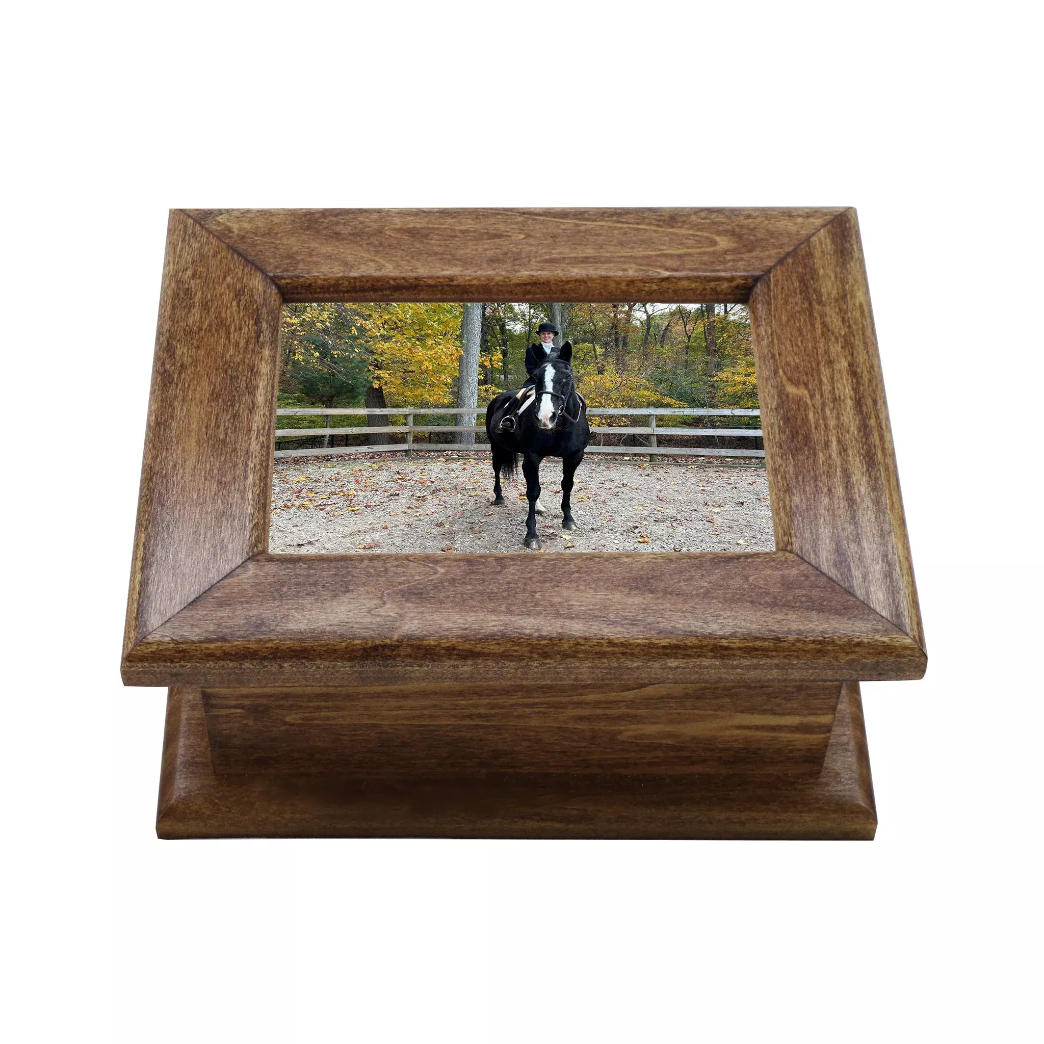 JB Naturals Wood Photo Box