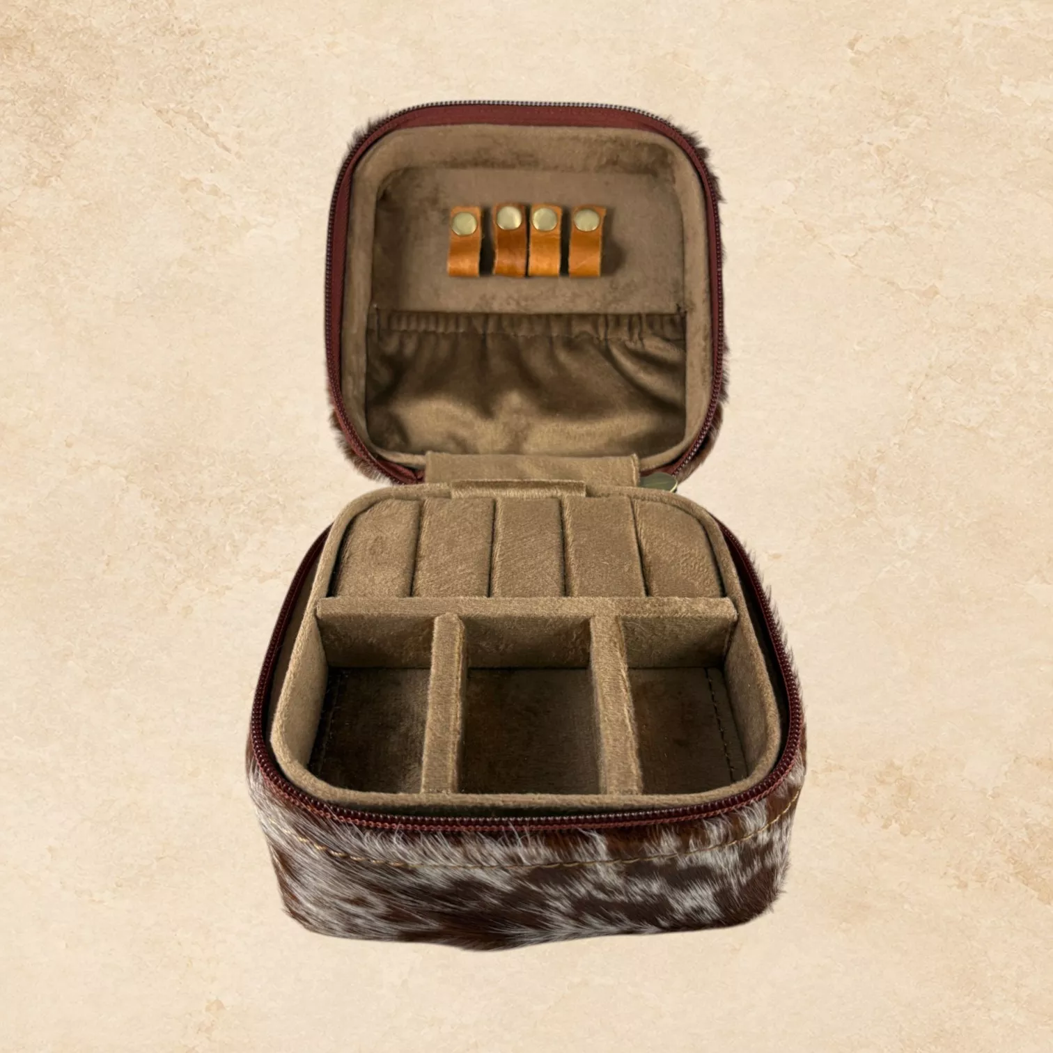 Jewelry Box Rustic Hide