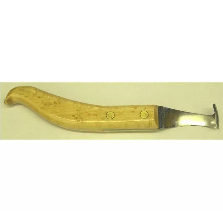 JH Forge Hoof Knife Deep Belly LH - Long