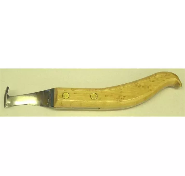 JH Forge Hoof Knife Deep Belly RH -Long