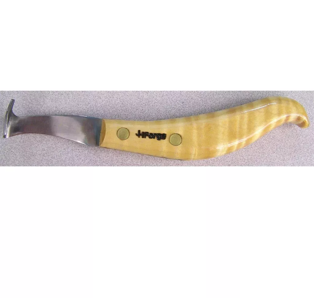 JH Forge Hoof Knife RH Slim Grip Short