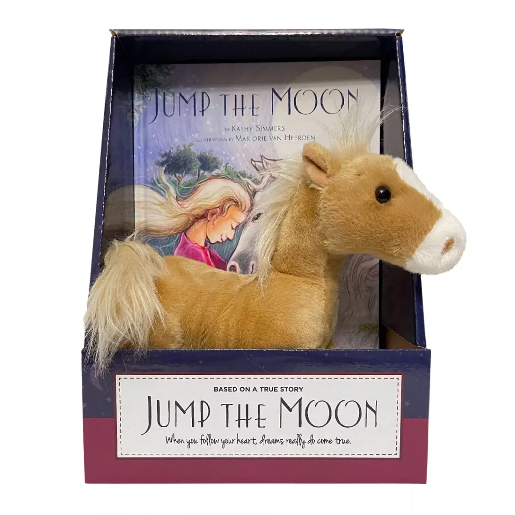 Jump the Moon Hardcover Book & Plush Pony Gift Set